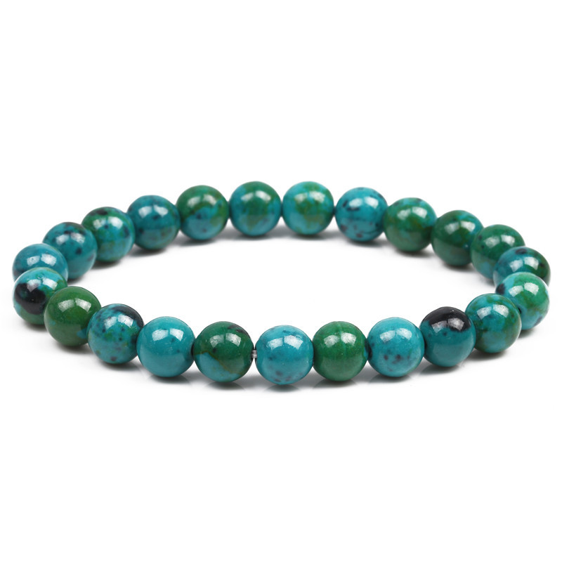 Natural Phoenix Stone 8mm Beaded Bracelet Natural Stone Menu0027s Bracelet
