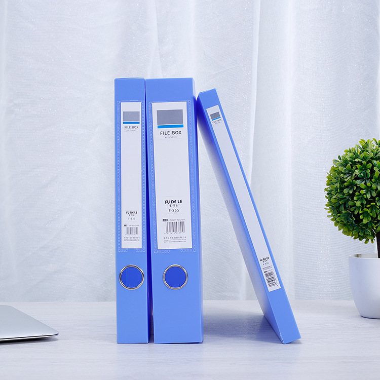 厂家直销 大容量成形档案盒办公文件收纳整理盒  现货供应|ru