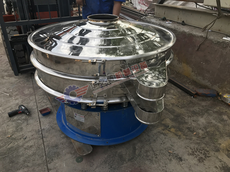 松花粉筛选160目药粉粗细料分离自动化生产无杂质制药圆形振动筛