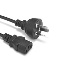 1.2米澳大利亚电源线 澳规3插电源线插头品字尾 澳标电源线