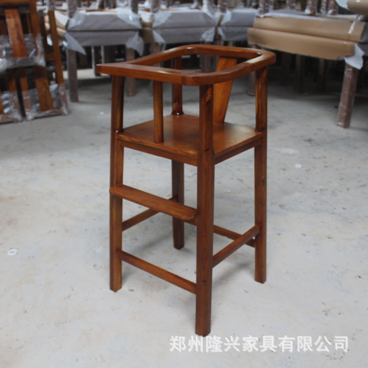 direct deal Old Muyu Children&#39;s Chair Baby chair Hotel Furniture Dining table customized