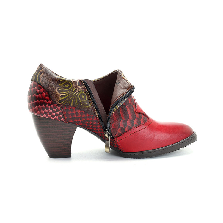 Bottes femme en En cuir - Ref 3355288 Image 14