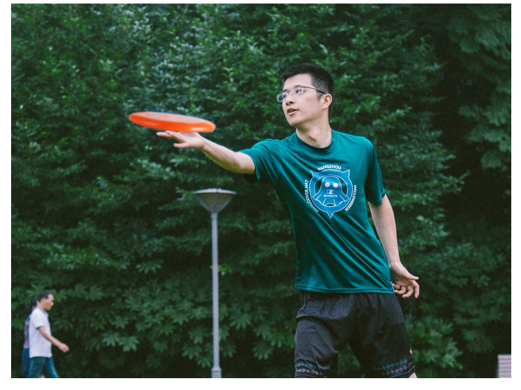 Pet Playing with Frisbee