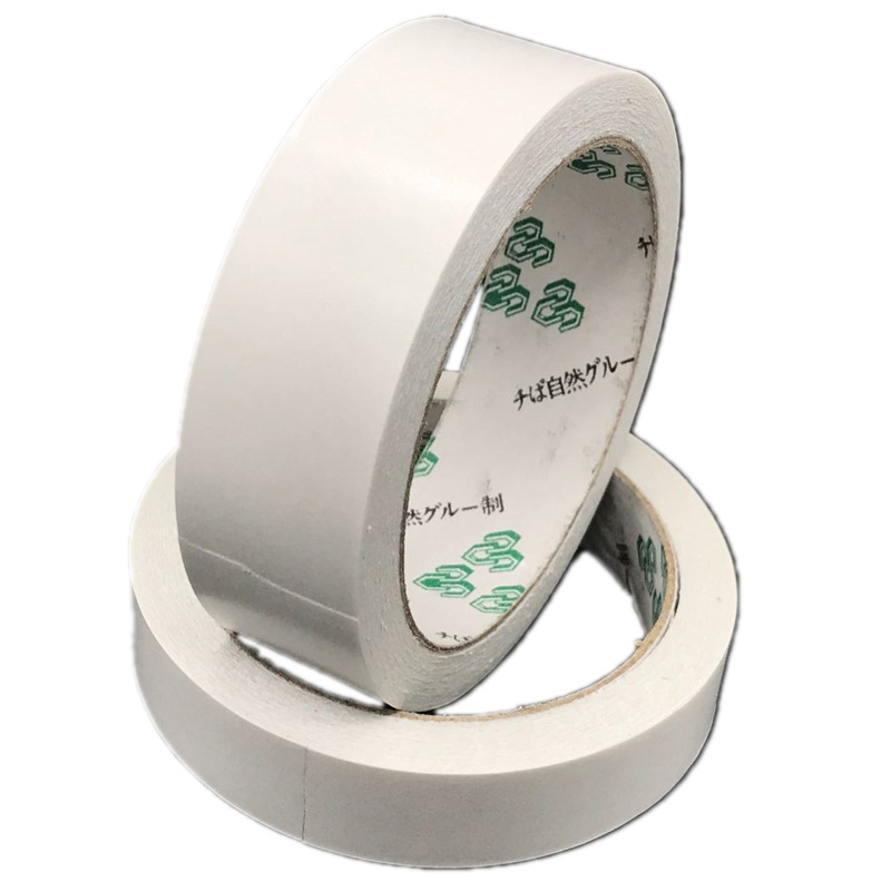 廠家批發加粘白色油膠高粘度繡花膠強力雙面膠現貨辦公超薄超粘