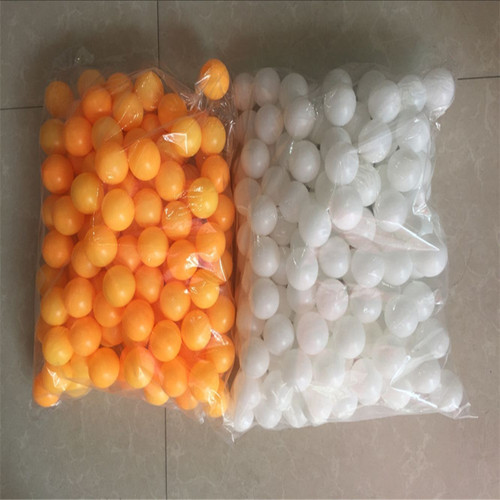 Wholesale lottery ping pong balls, PE standard 40mm plastic ping pong balls