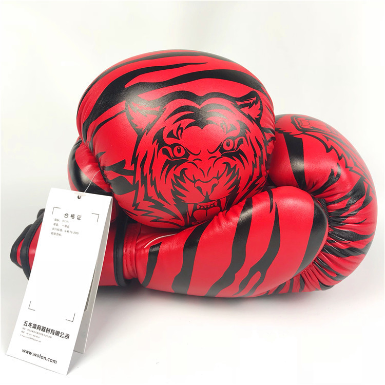 Promotion Wulong Gloves adult children Sanda combat Muay Thai MMA Fight train Boxing gloves