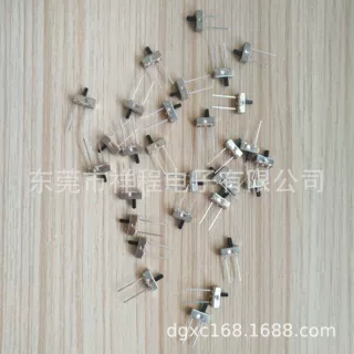 SS-12D00加长脚两脚拨动滑动开关柄高可以定制脚长11MM