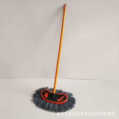 Wooden handle Car brush remove dust Car Wash Cotton Mop automobile clean tool brush wholesale