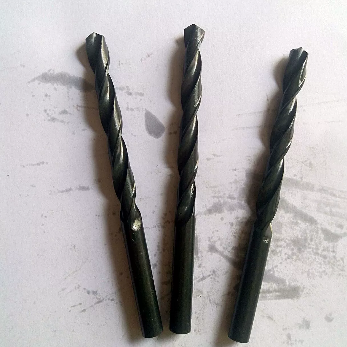 Спиральное сверло с прямым хвостовиком W4341, катаная из быстрорежущей стали, сопло с прямым хвостовиком, черное сверло