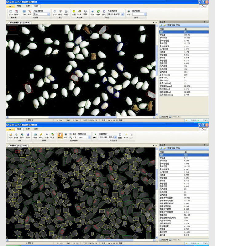 万深SC-E大米外观品质检测仪(稻米品质分析仪米质判定仪)