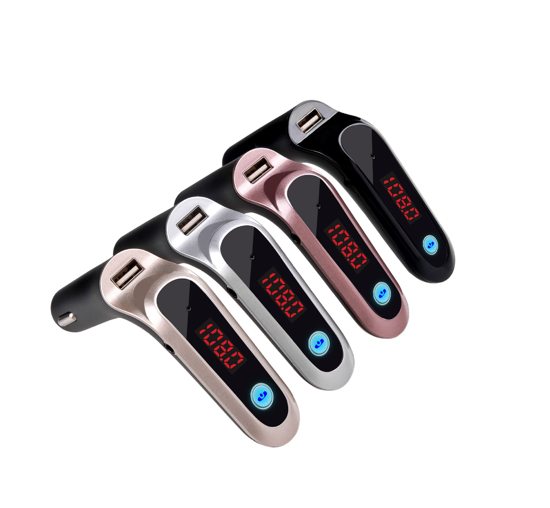 S7 автомобильный MP3-плеер автомобильный Bluetooth карта громкой связи U диск FM-передатчик автомобильное USB автомобильное зарядное устройство G7 AUX