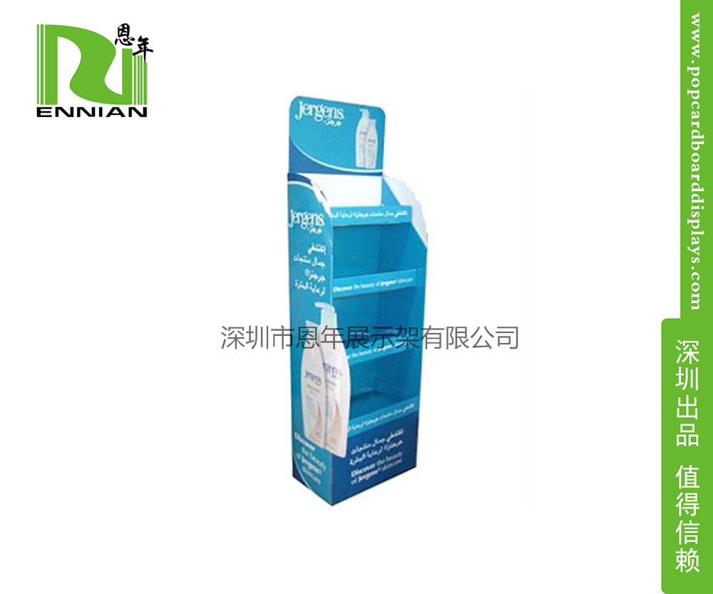 水杯 瓶子类产品展示架 可承重50kg 商场纸货架 纸箱展示架