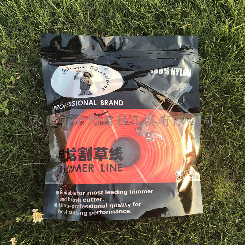 打草头割草线 3.0MM圆形割草机打草线打草绳 结实耐用 割草机配件