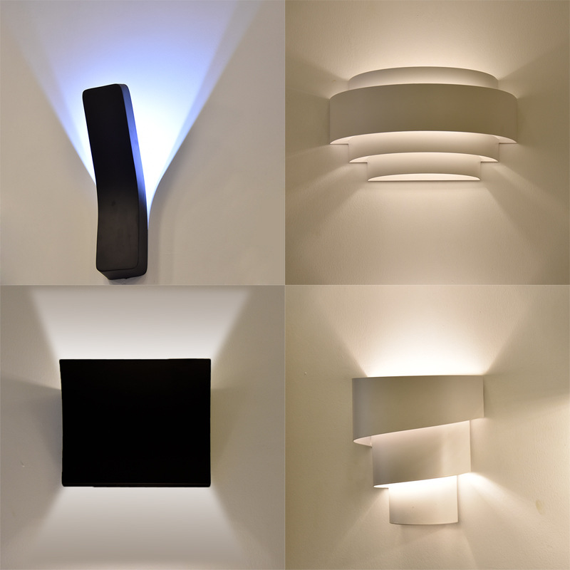 Modern and minimalistic sconce for bed for living room for corridor