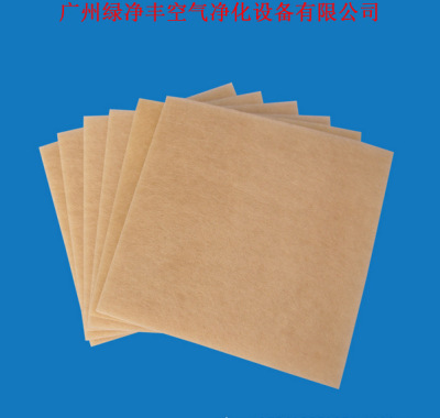 批發防塵高溫過濾棉 進口黃色高溫過濾棉500*500*22mm