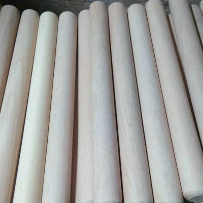 Flat head rolling pin Tip Beech Stick Wood spinning products kitchen baking tool Specifications support Customized