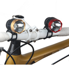Bicycle light plastic front light 3-level light long-distance mountain bike night riding light cycling accessories riding equipment 2032