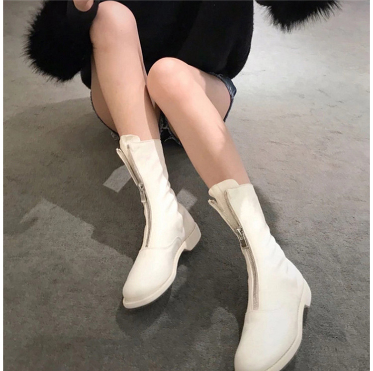 Bottes femme XINGSHIFANG en Microfibre - Ref 3355403 Image 11