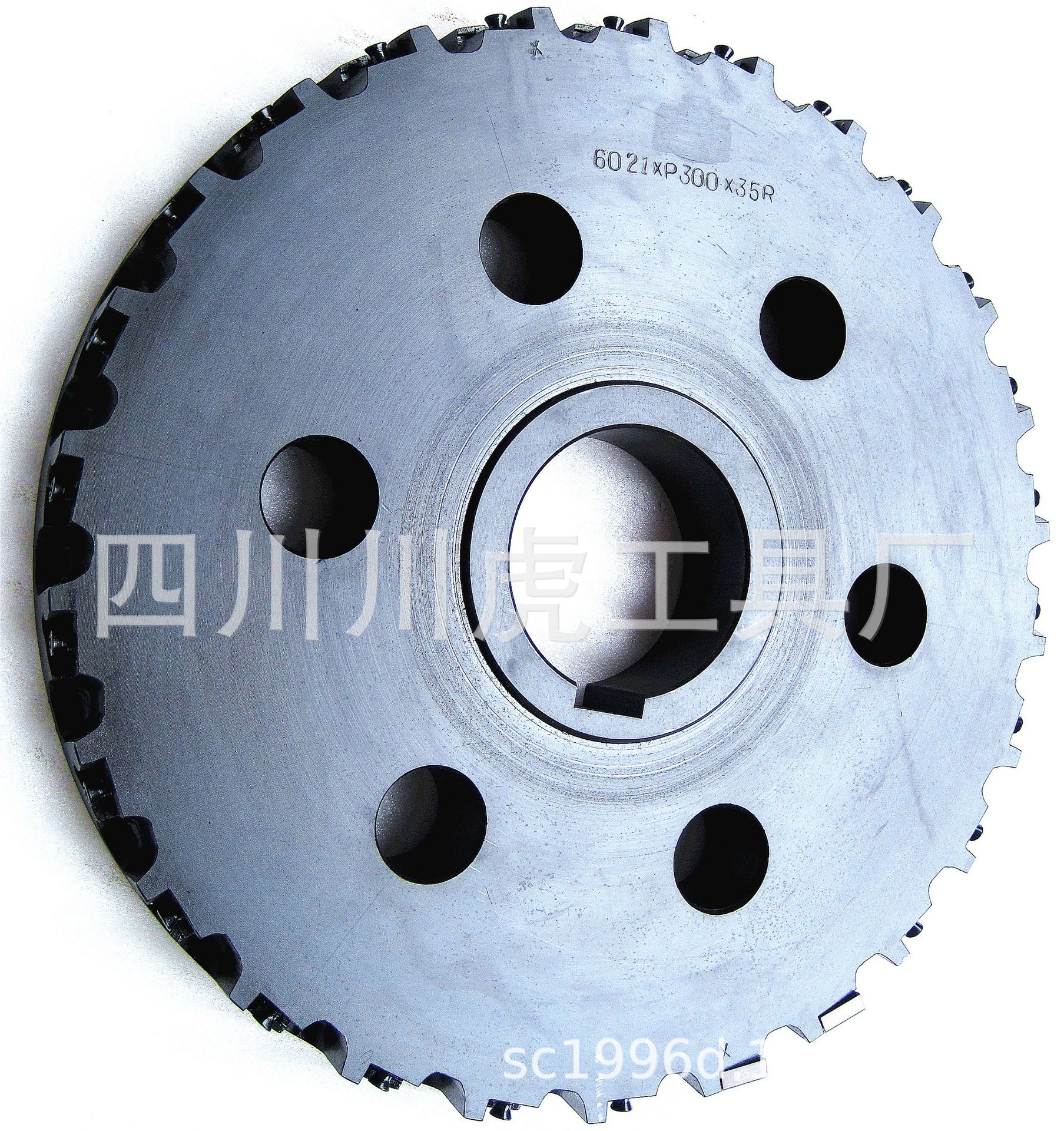 机床开档侧铣刀/机夹三面刃/蝴蝶型刀片两面刃：6021XP300×35R