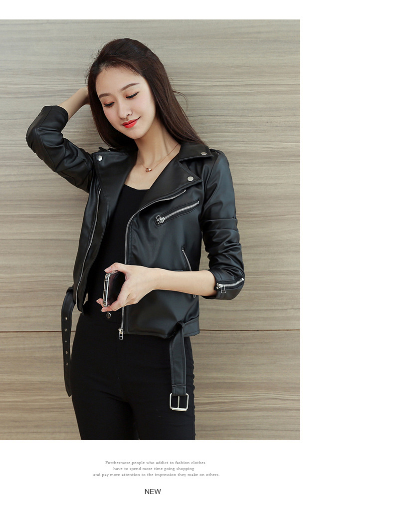 Blouson femme en Cuir PU - Ref 3322441 Image 17