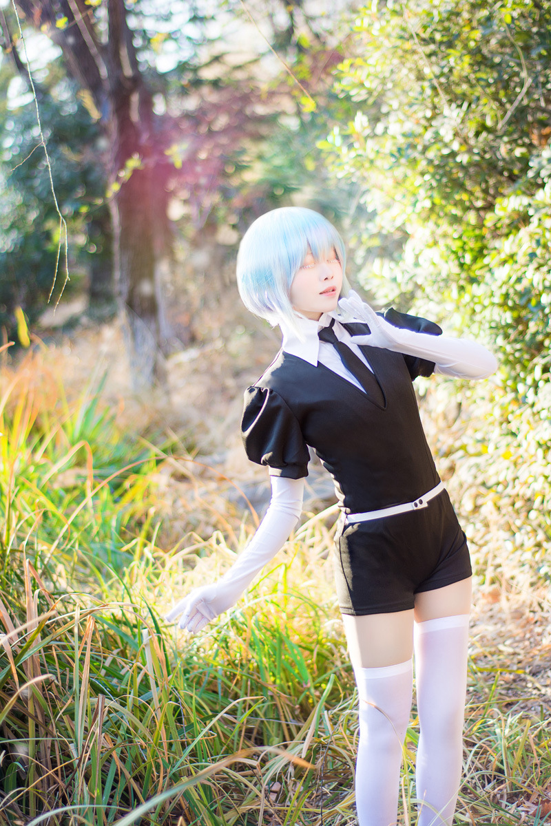现货宝石之国cos磷叶石钻石圆粒金刚石南极石夏装cosplay服装女-阿里巴巴