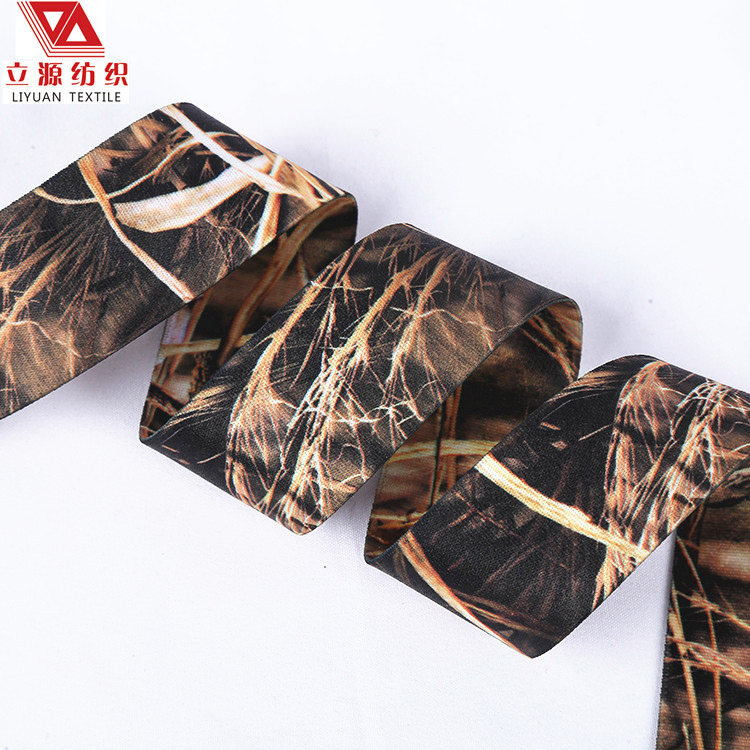 厂家批发 热转印松紧带双面高弹力裤腰松紧 支持来样