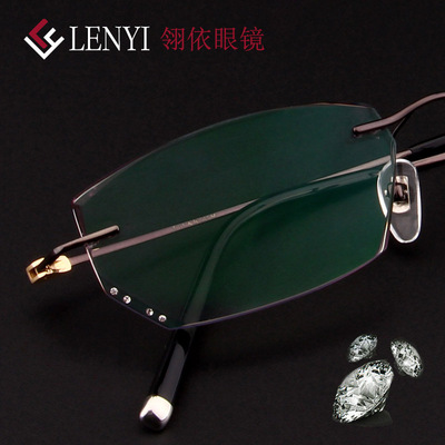 fashion New products Diamonds Trimming Presbyopia decorate myopia glasses finished product grace goddess