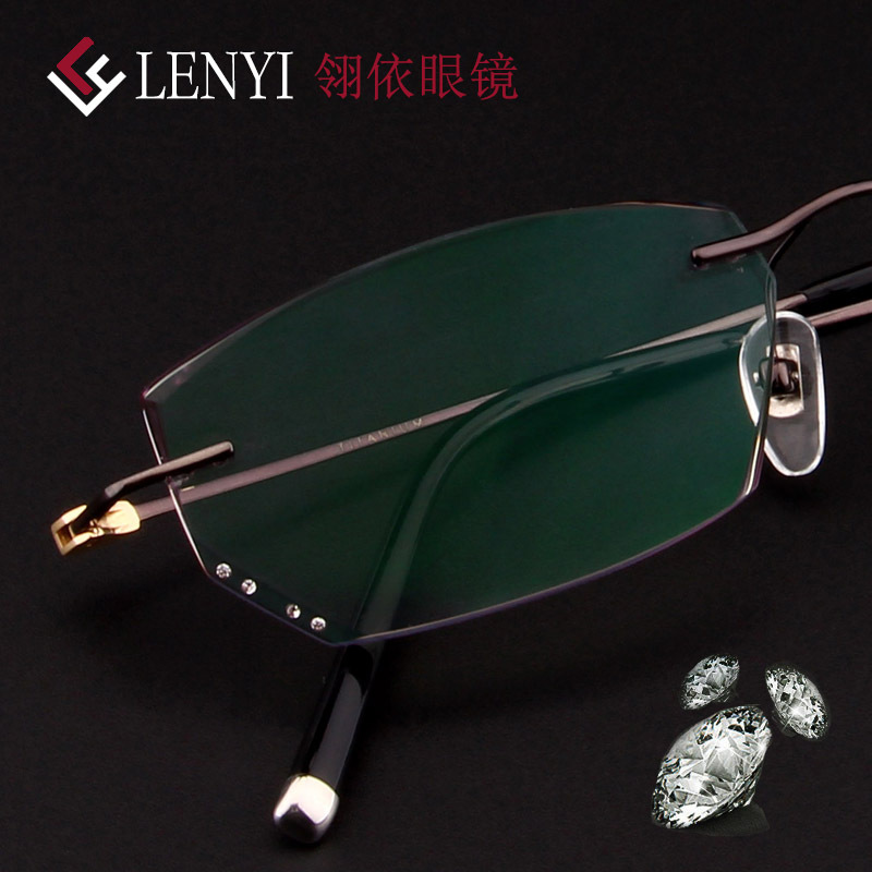 fashion New products Diamonds Trimming Presbyopia decorate myopia glasses finished product grace goddess