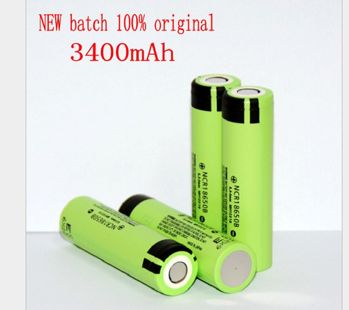Panasonic 18650 NCR18650B lithium battery 3400mah large capacity charging small fan flashlight battery