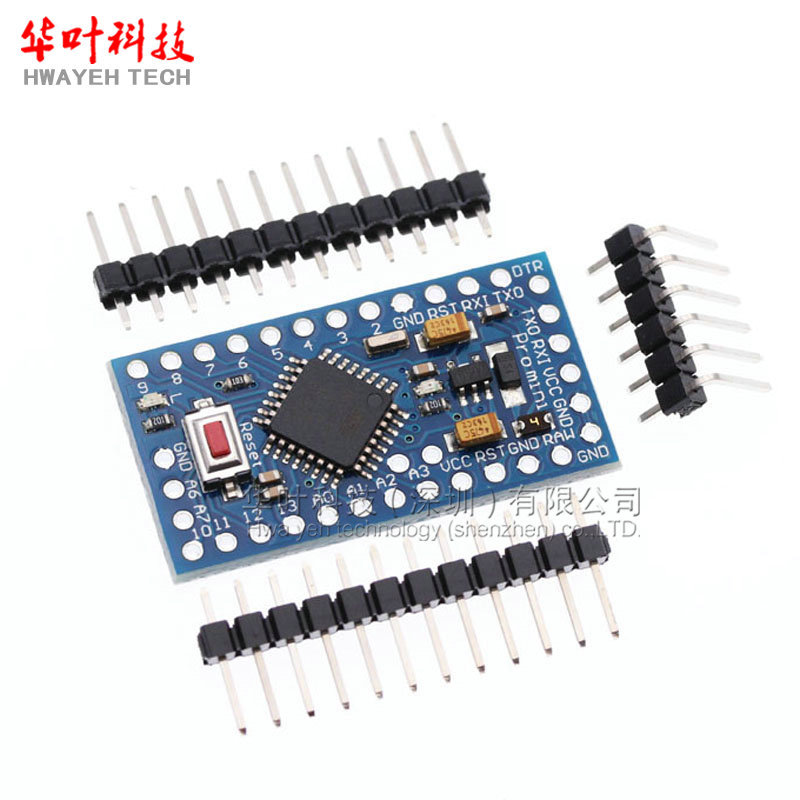 新款 pro mini 改进版 ATMEGA328P 5V/16M 电子积木