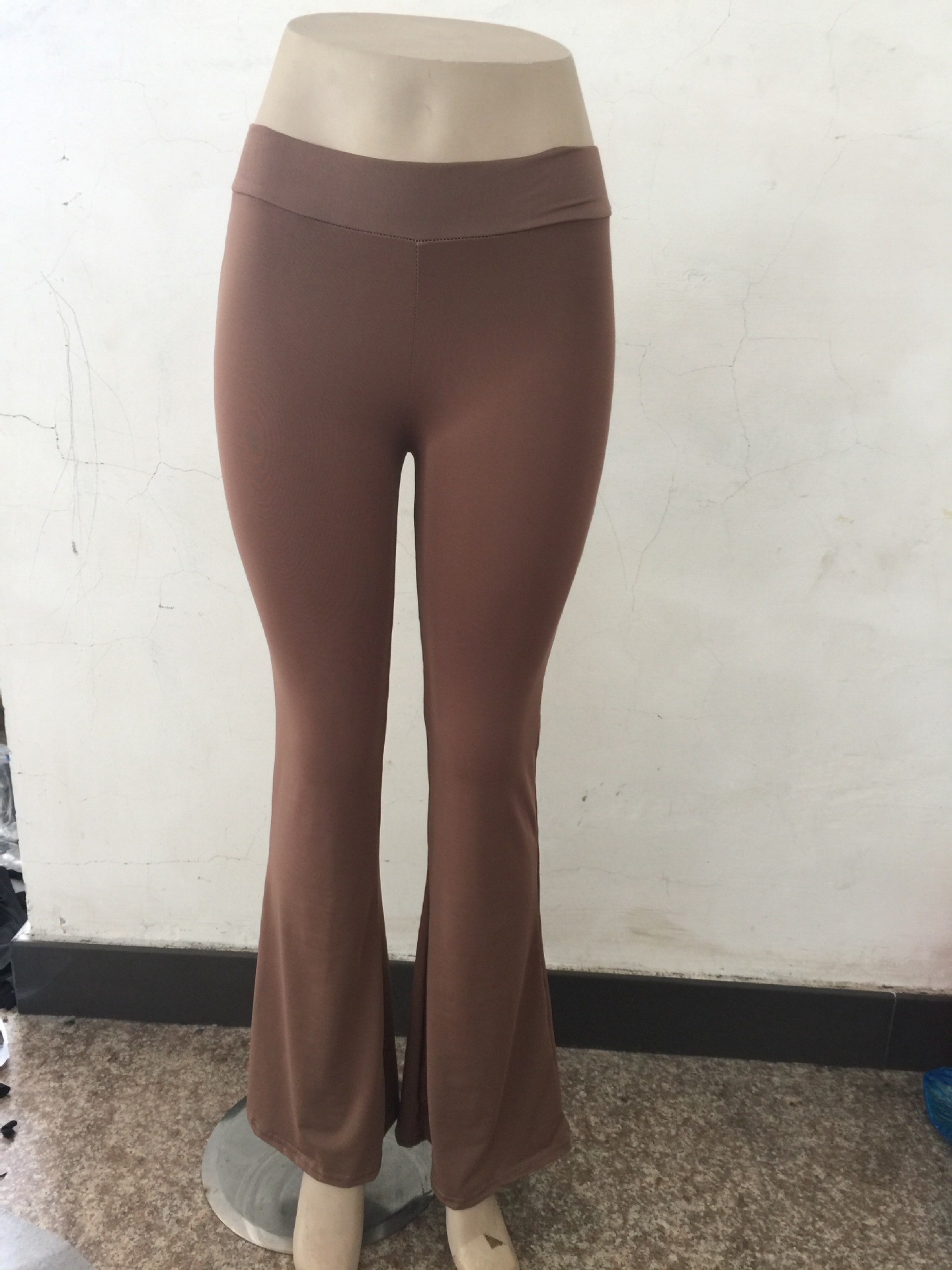 Autumn 5-color Slim-fit Big Flared Pants Stretch Wide-leg Pants