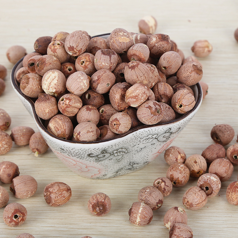 Red Lotus Seeds Hong Lian Zi Dried Core-Removed Low-Temperature Baked Bulk for Soup Congee and Soy Milk quality and texture