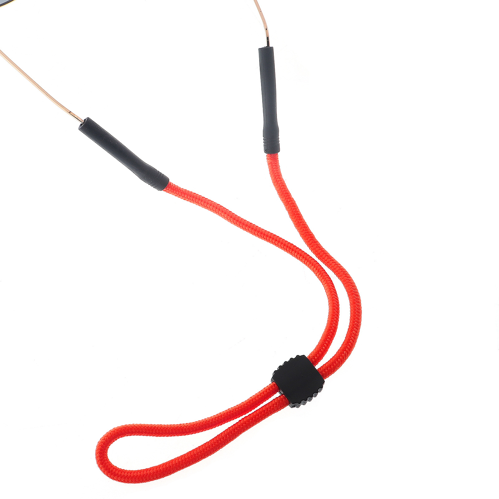12g Weight Metal Material Navy Blue, Red, Blue, Yellow, Black Color Sunglasses Glasses Lanyard Sports Glasses Lanyard Tube Chain 4