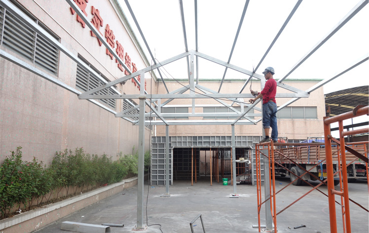 树脂瓦瓦安装步骤3