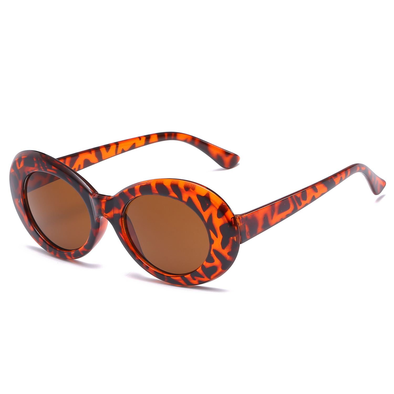 Weishang nuevo europeo y americano estrella gafas de sol moda personalizada gafas marco redondo gafas 9750 image 5