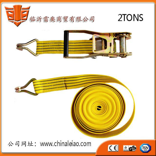 厂家供应丙纶5公分10米捆绑器汽车货车货物捆绑器拉紧器支持加工