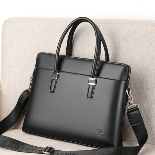 Cross-border supply men's handbags shoulder crossbody bag business briefcase computer bag men's bag 1803