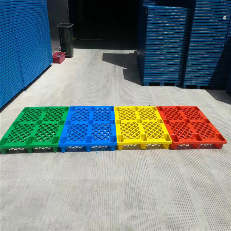 福建塑料托盘1008厦门网格九脚叉车塑料卡板仓库周转防潮垫板栈板