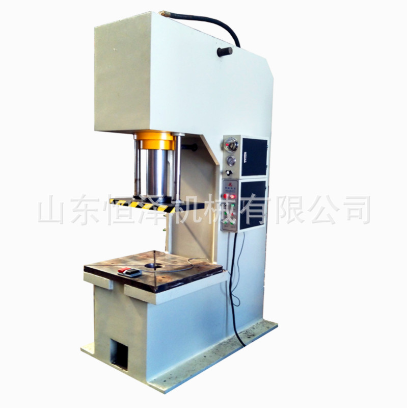 供应YM41-100吨单臂校直液压机  高精度丝杆丝杠校直机 现货供应