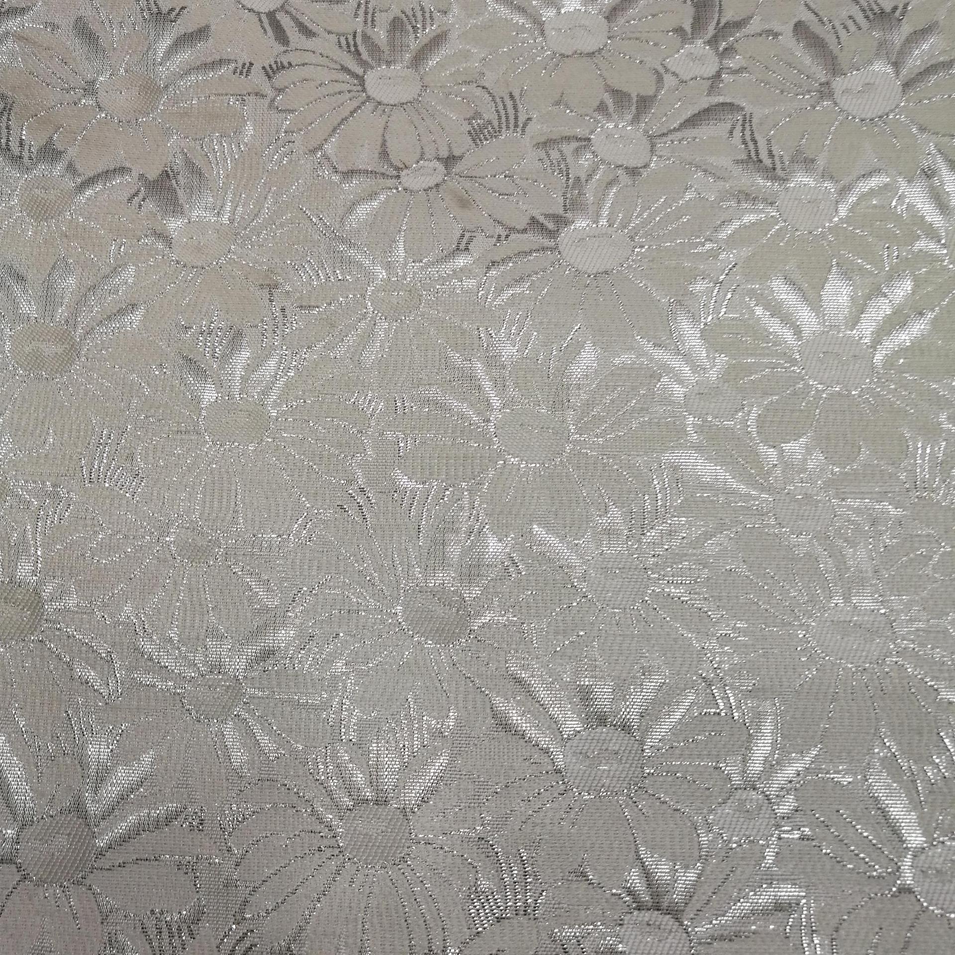 色织金银丝秋冬款时尚提花面料童装礼服连衣裙鞋料箱包抱枕