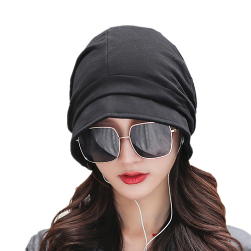 Autumn and winter hats for women, Korean style trendy small basin hat, octagonal pile hat, painter fisherman bald casual confinement hat