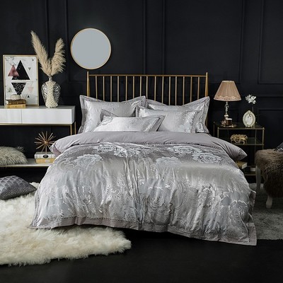 厂家直销 奢华贡缎提花四件套 批发支持一件代发微商代发