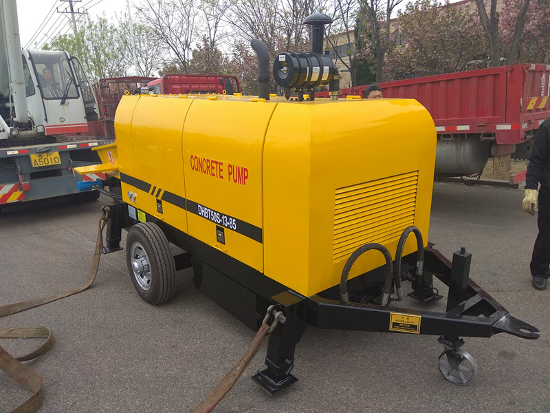 混凝土输送泵 85千瓦玉柴柴油机 50柴油泵 40柴油泵 柴油地泵