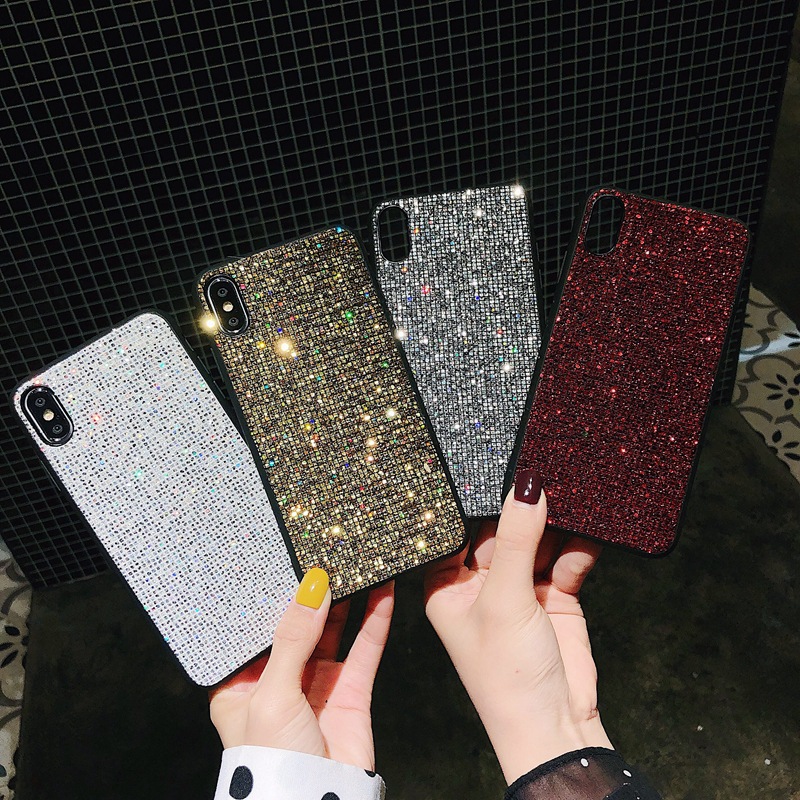 Flash diamond mobile phone case for iPho...