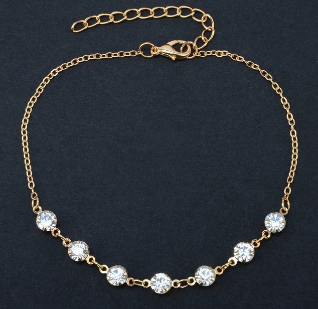 Ankle bracelet, accessory, European style, for import