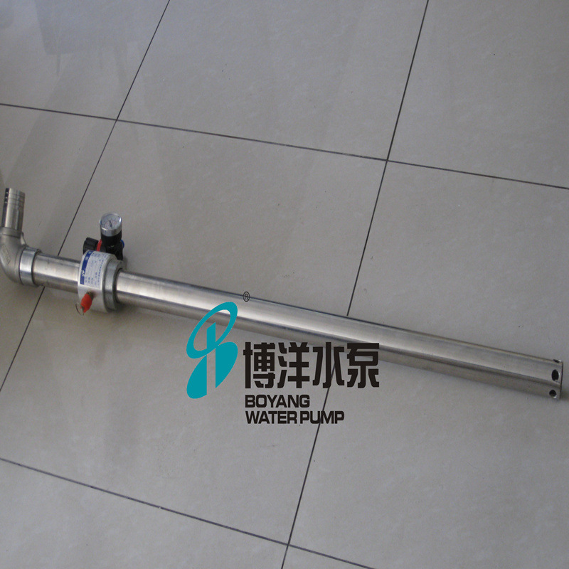 工博牌不锈钢气动油桶泵ZSQ-25，防爆润滑油专用气动泵