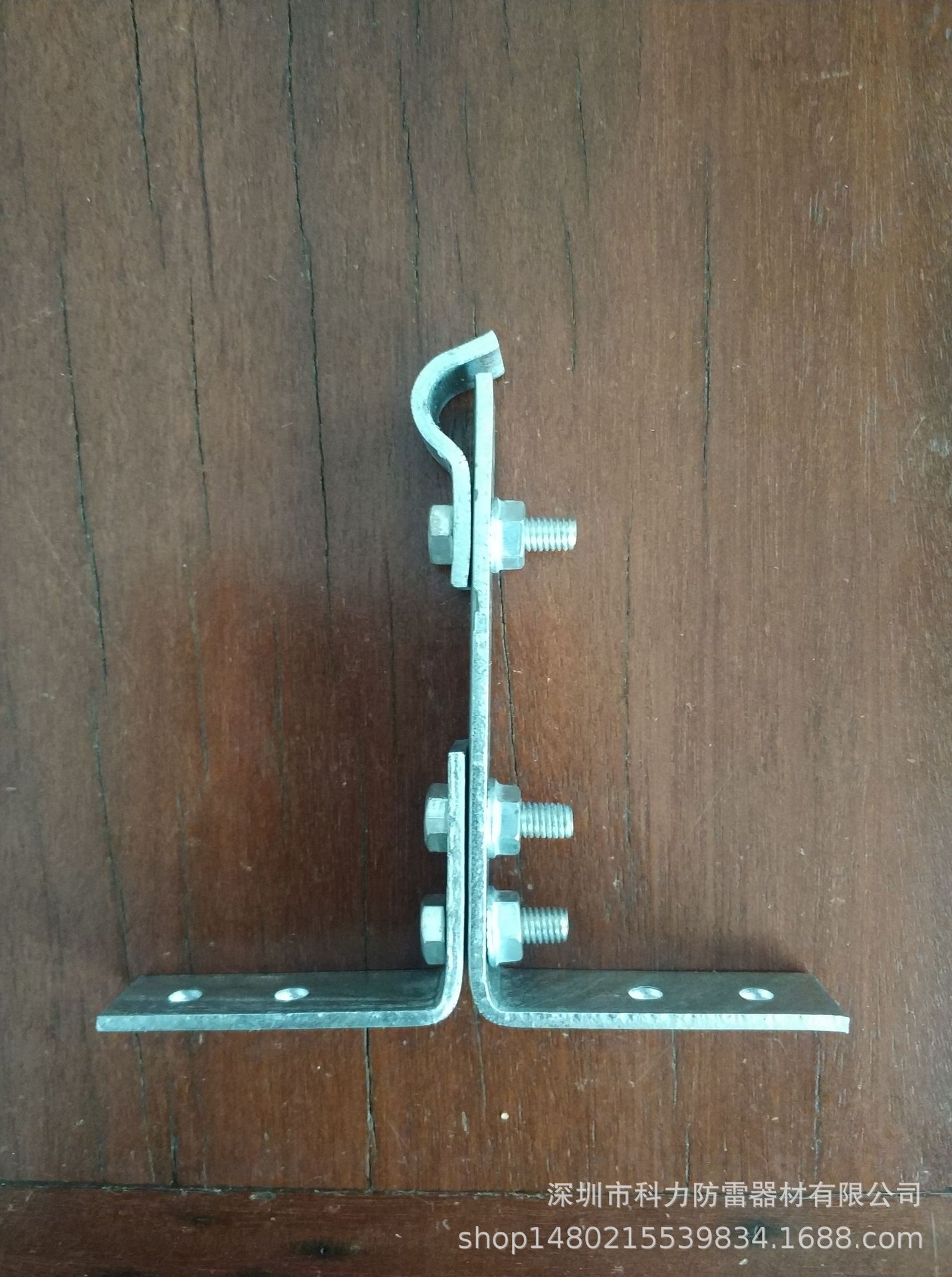 压型钢板屋面避雷支架 屋顶避雷支持卡 金属彩钢瓦屋面避雷网支架