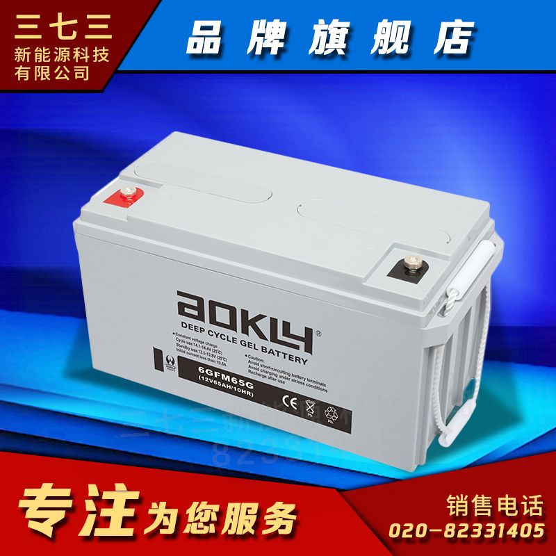 英德奥克莱阀控密封铅酸蓄电池6GFM65G 12v65ah aokly 厂家直销