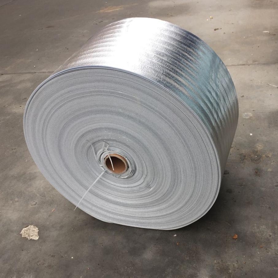 Rollo completo película de aluminio Material de algodón perla papel de aluminio desechable bolsa de aislamiento material preservación de aislamiento embalaje refrigeración