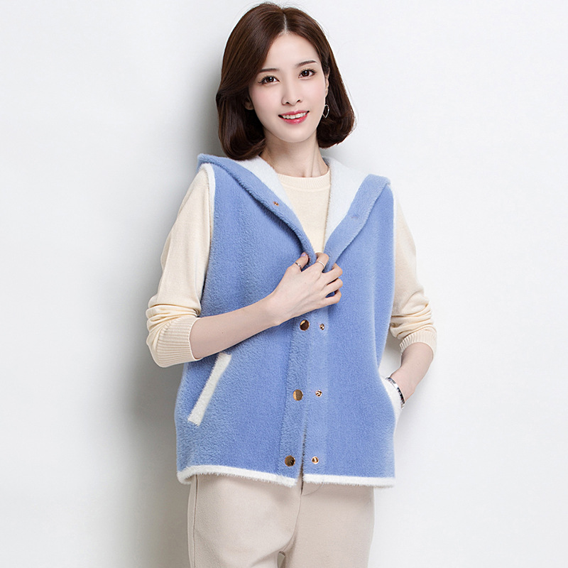 Gilet femme YAQI en Tricot - Ref 3317393 Image 1